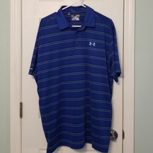 Under Armour Dri-Fit Polo "Cold Black"